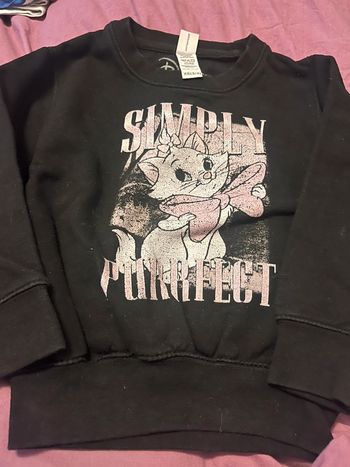 Sweat fille 4 ans marie les aristochats