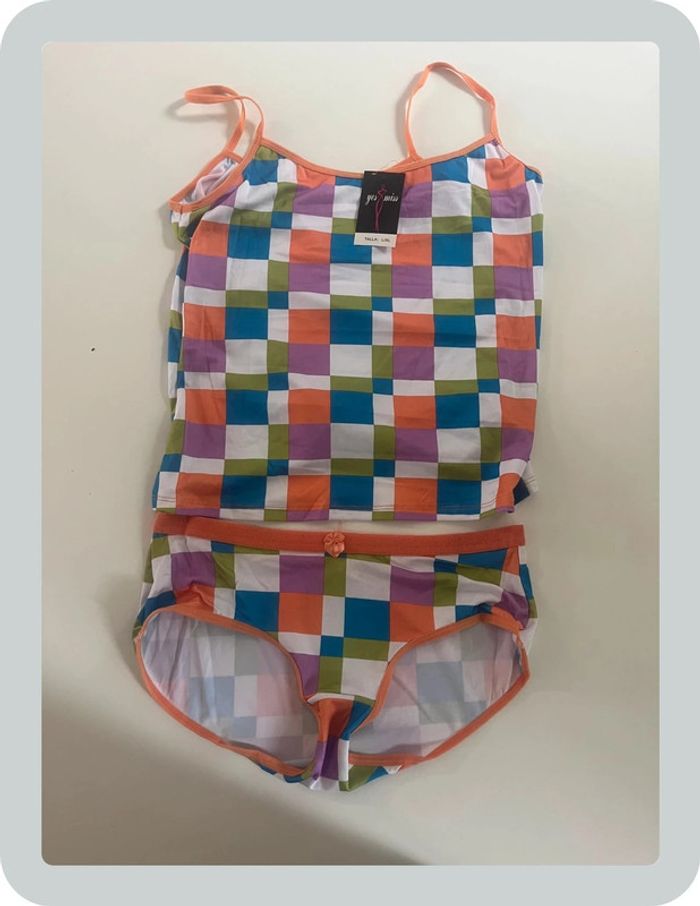 Ensemble deux pièces débardeur et culotte Taille L/XL Yes Miss