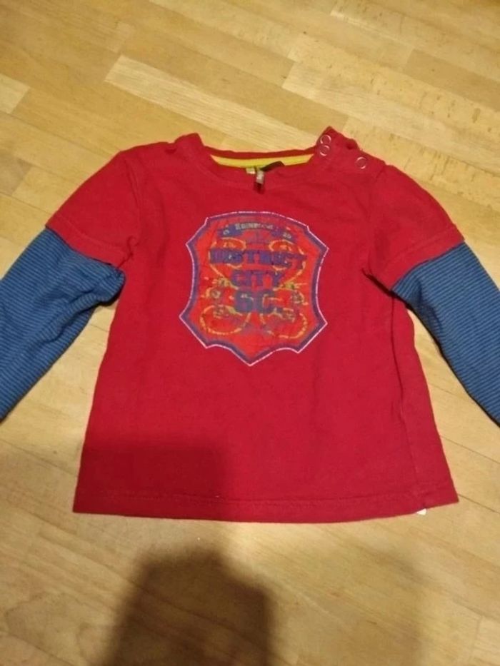 Tee shirt manches longues 18mois - photo numéro 3