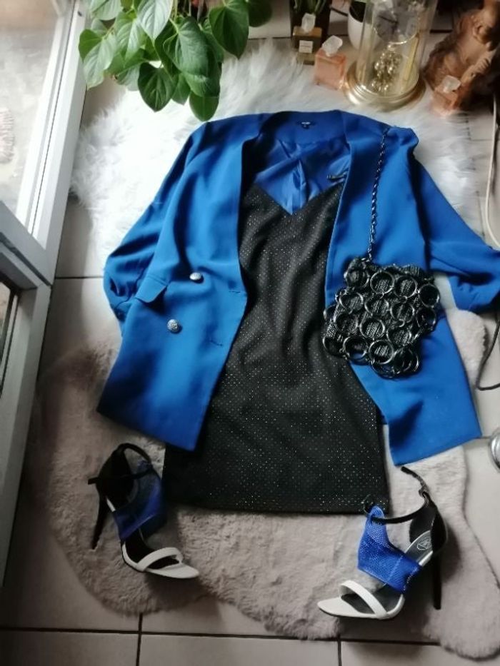 Robe fourreau point argenté JENNYFER