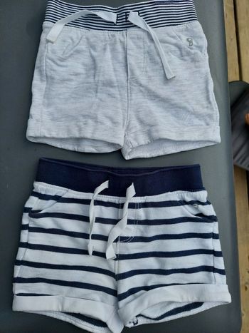 Lot de 2 short 6mois obaibi