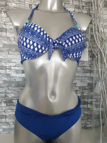 Maillot de bain bleu dépareillé T36/95B