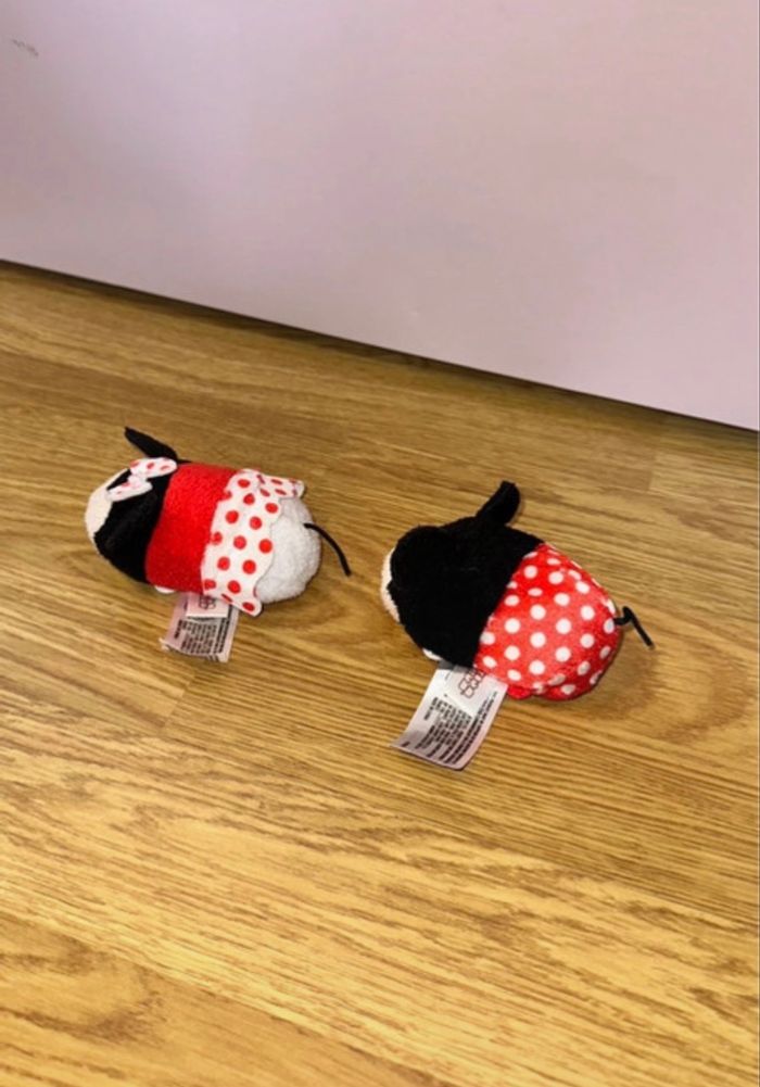 Lot de 2 Tsum Tsum Disney Mickey et Minnie - neuf avec étiquette - photo numéro 3