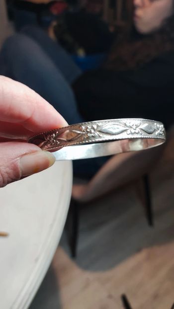 Bracelet argenté