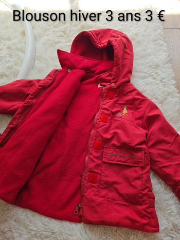 Blouson hiver 3 ans