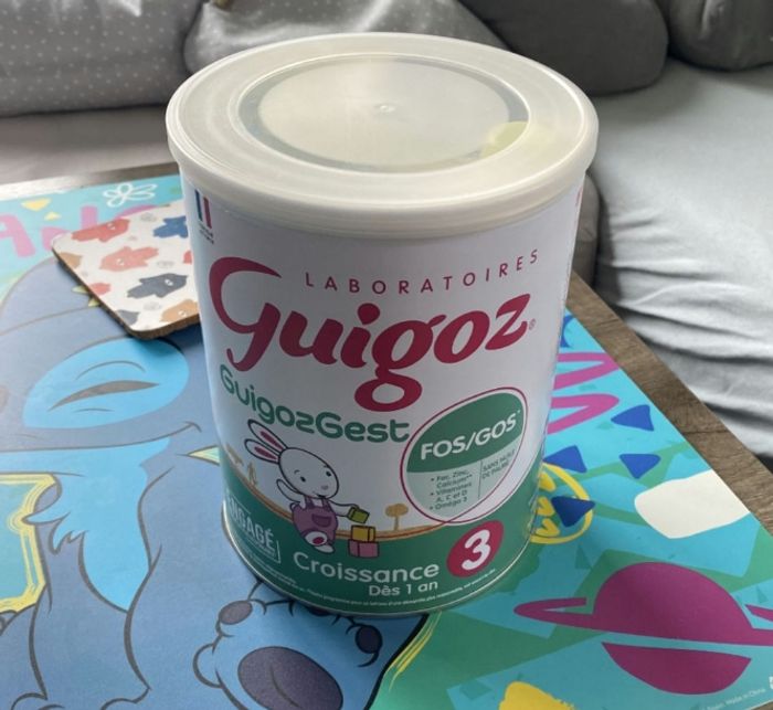 Lait guigozgest 3 dès 1 an