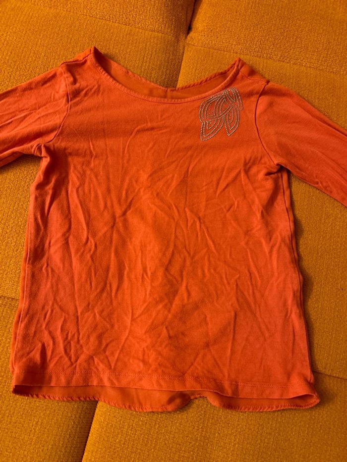 Joli tee shirt manches longues léger 4 ans - photo numéro 2