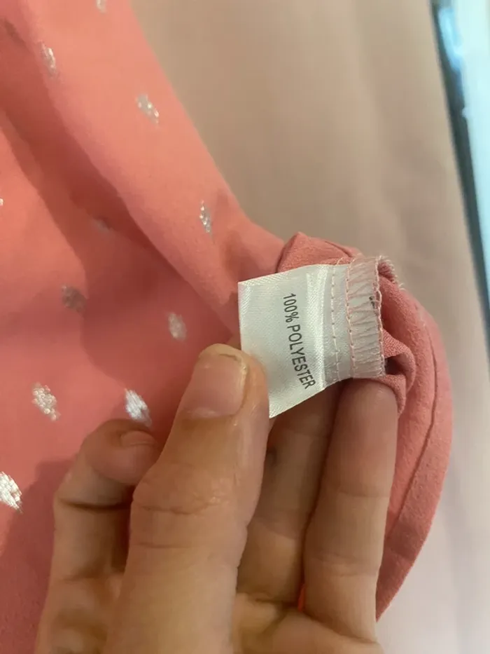 Blouse rose argente - photo numéro 6