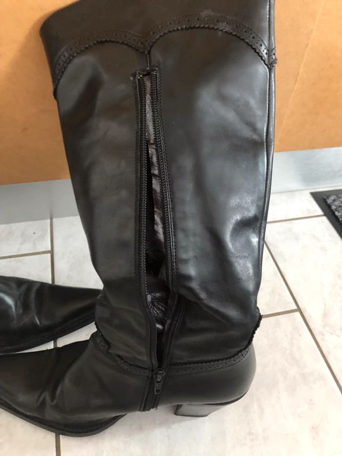 Bottes en cuir - photo numéro 2