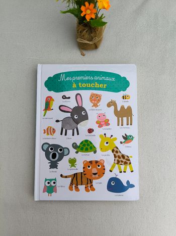 Livre Mes premiers animaux à toucher Auzou