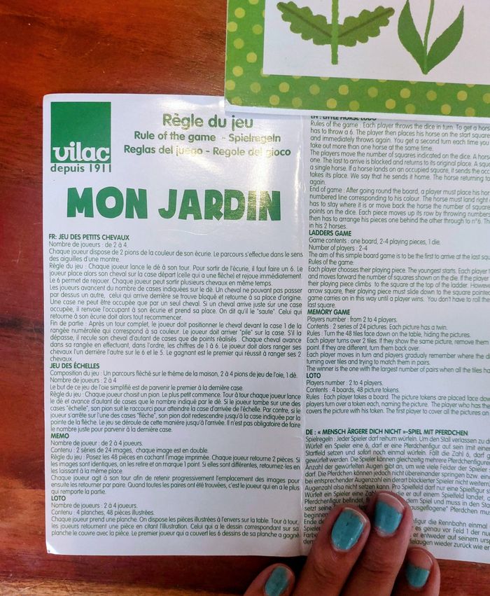 Lot de jeux Vilac et Memory - photo numéro 5