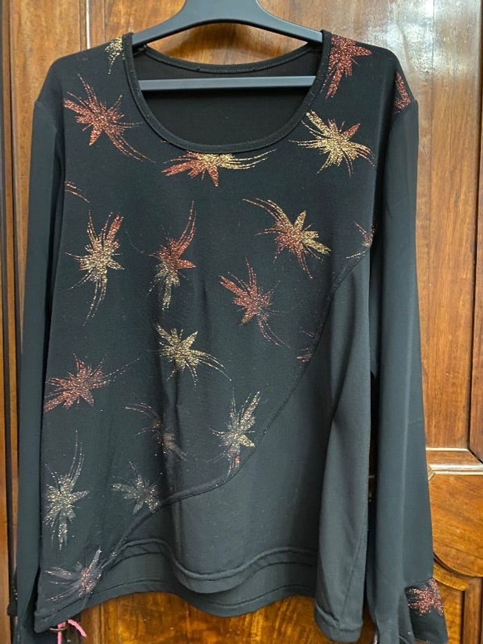 T-shirt à paillettes