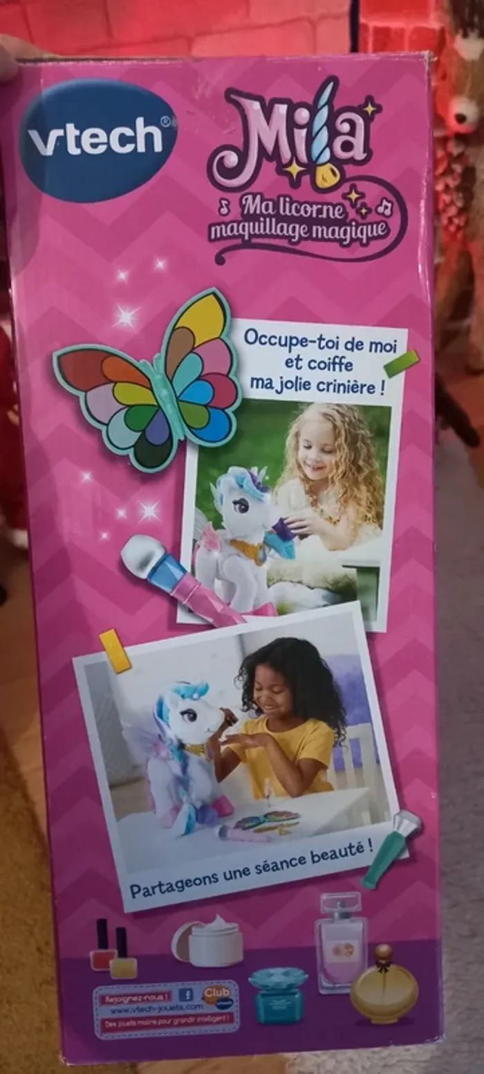 Mila la licorne maquillage magique et chante, son et lumières. de Vtech - photo numéro 4