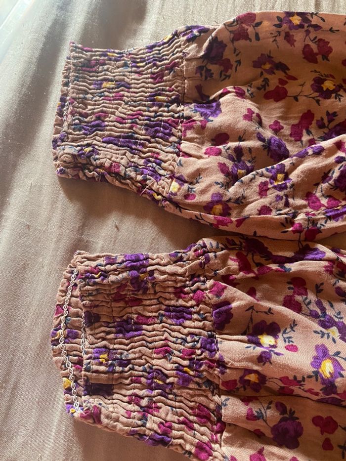 Pantalon souple à fleurs - photo numéro 4