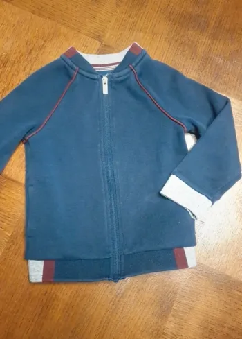 Gilet zippé 4 ans