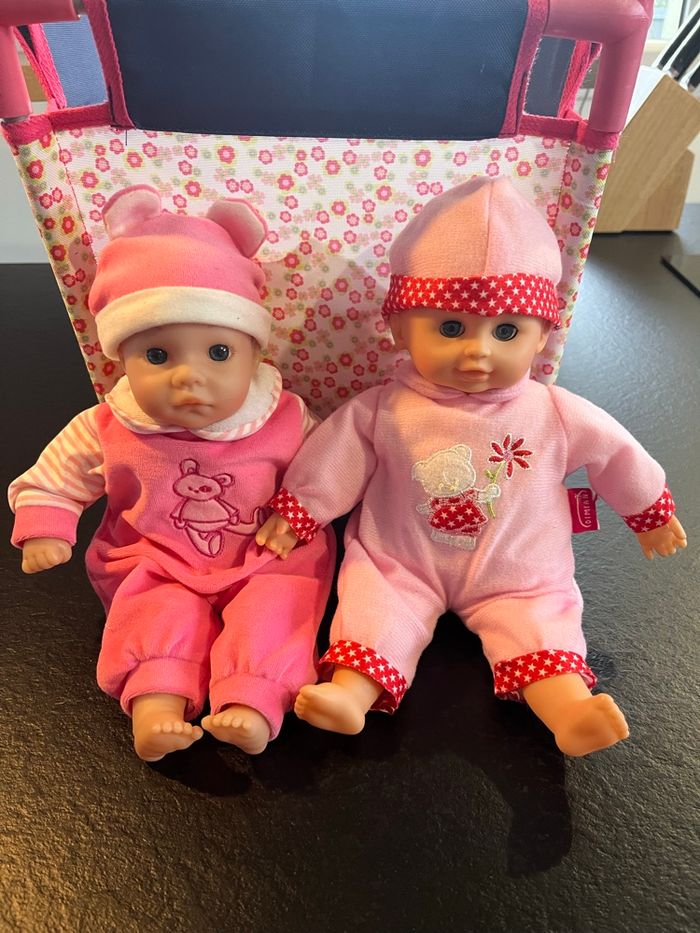 2 Poupons ~30 cm – bon état