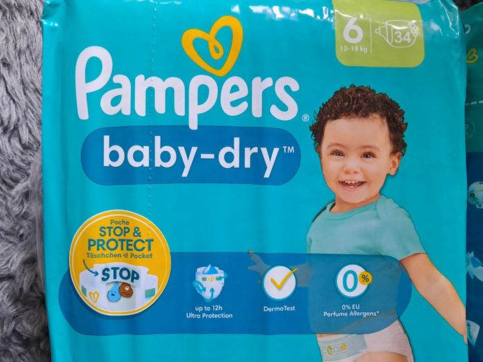 Couches baby dry taille 6 - photo numéro 2