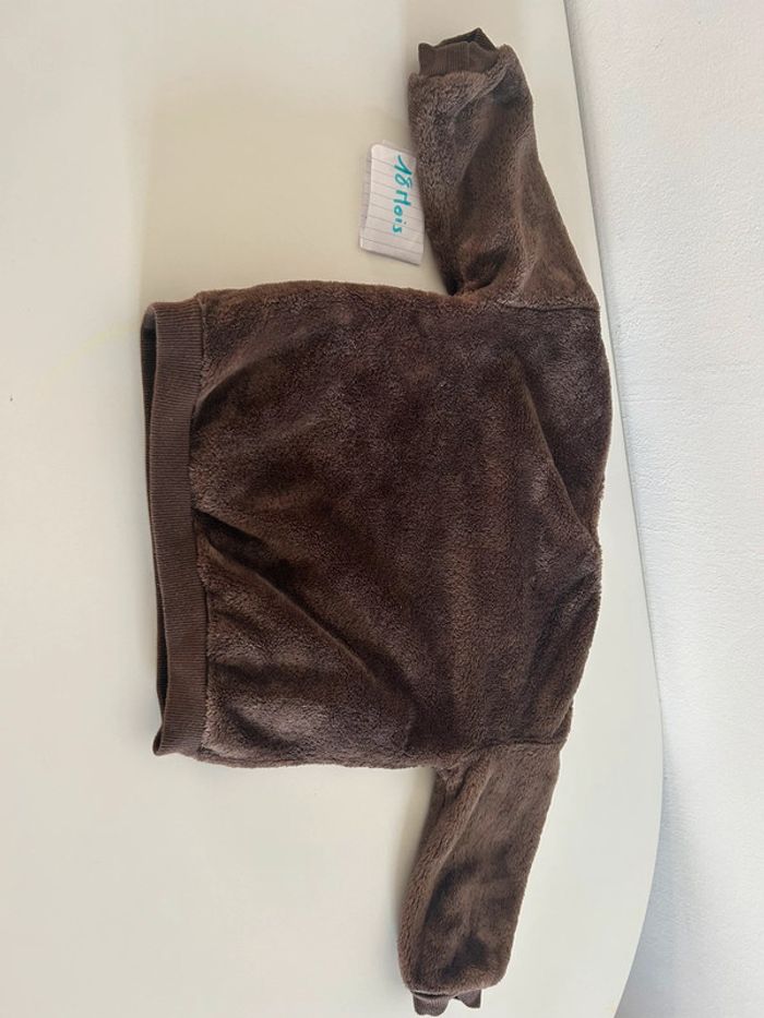 Pull marron h&m 18 mois 86 cm - photo numéro 2