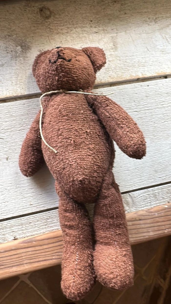 Petit ours en peluche articulé type teddybear - photo numéro 4