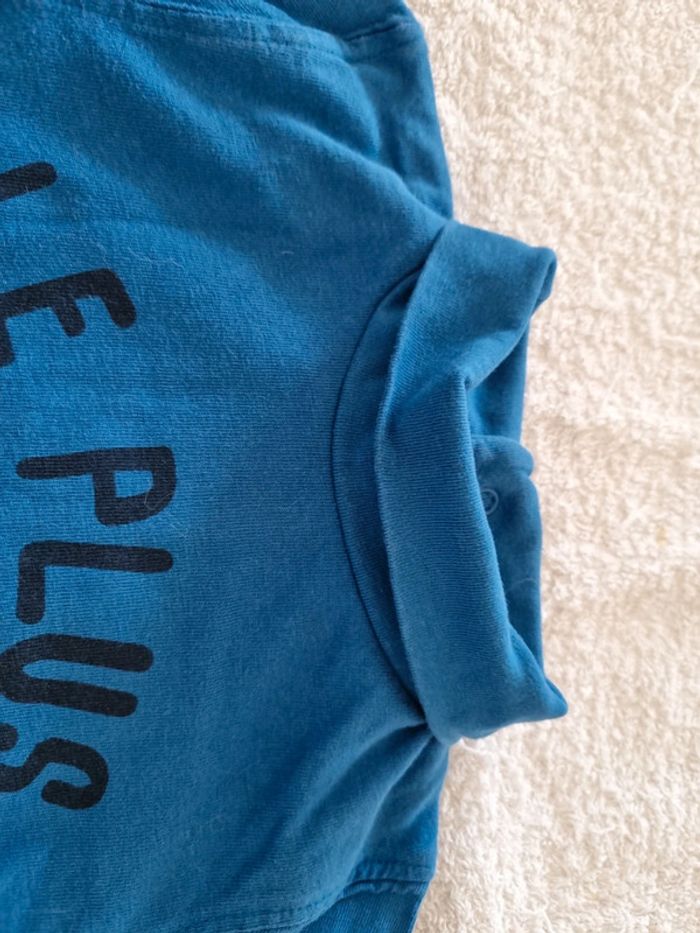 Tee-shirt gémo bleu - photo numéro 3