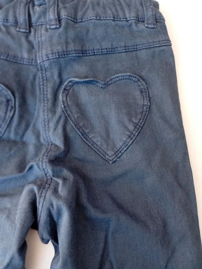 Jean skinny bleu marine Tape à l'oeil taille 6ans - photo numéro 5