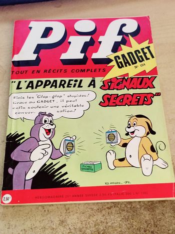 pif gadget n° 154