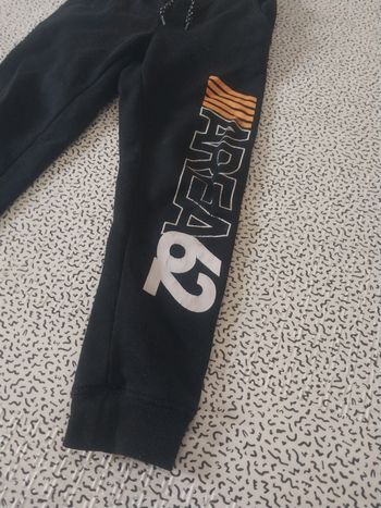 Jogging noir garçon 6-7 ans dopodopo – AREA62