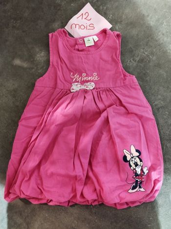 Robe bouffante Minnie 12 mois
