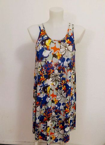 🤎 Robe d’été bleu pour femme