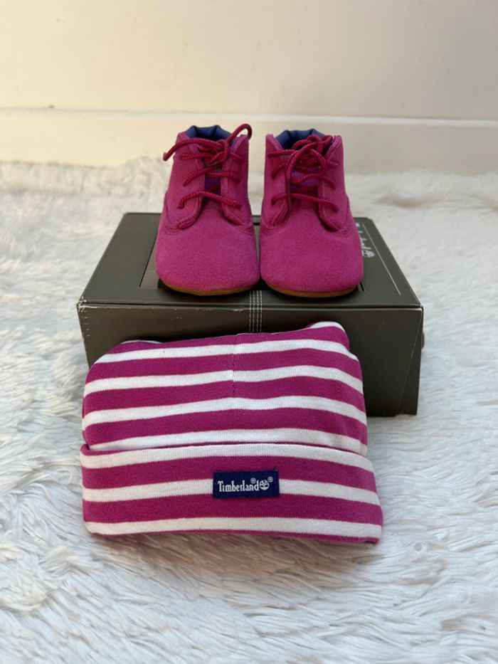 Ensemble bottine et bonnet Timberland - photo numéro 3