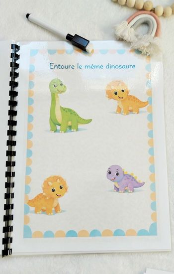 Livret d'activités Les dinosaures 
