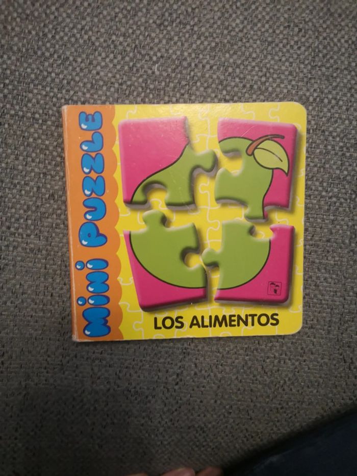 Livre puzzle en espagnol