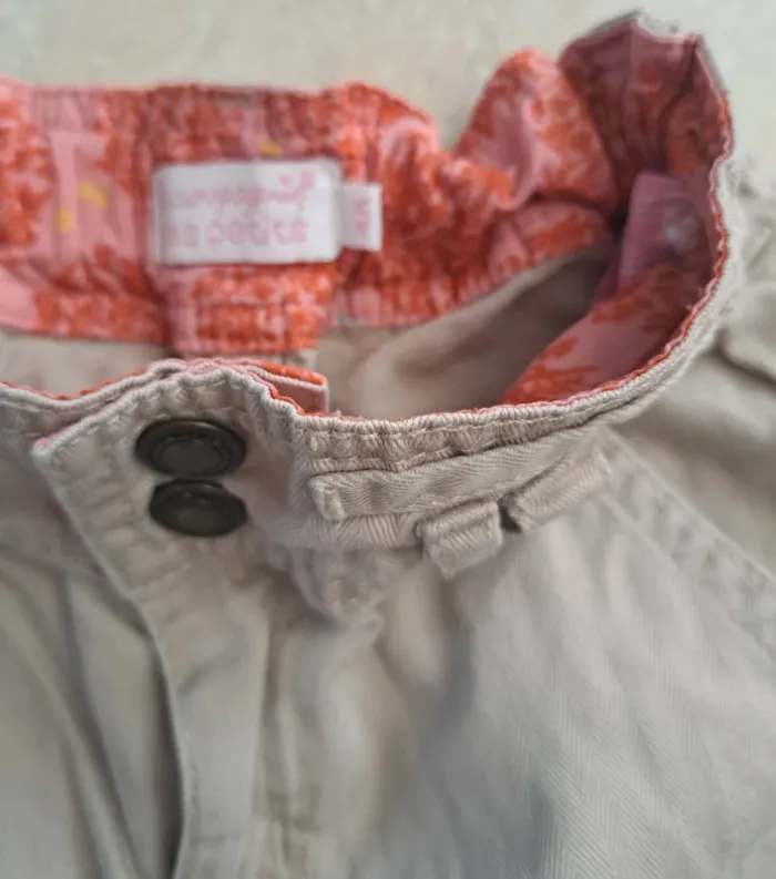 Jean taille ajustable 4 ans 👧 La Compagnie des Petits en TBE - photo numéro 2