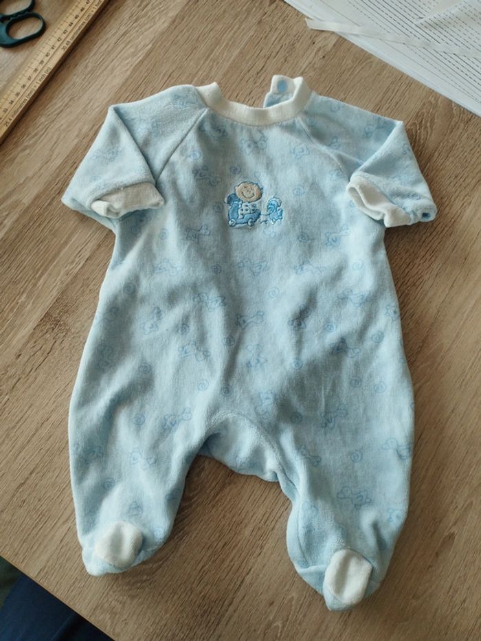 Pyjama éponge Mini Gang 1 mois