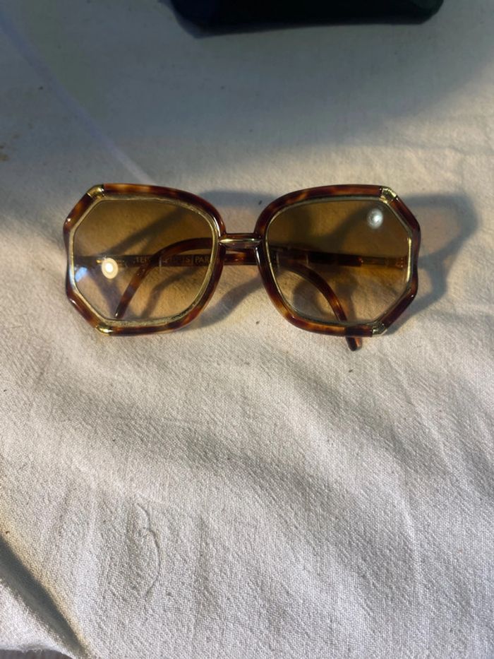 Lunettes de soleil ted lapidus verres jaunes - photo numéro 2