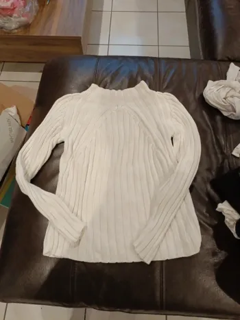 Pull 36 blanc