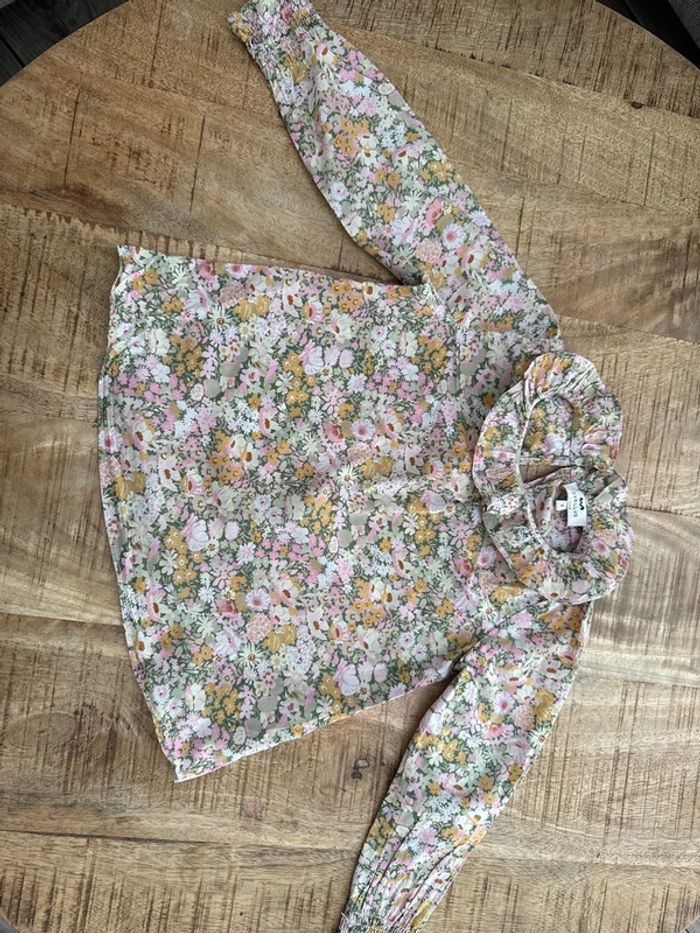 Blouse liberty cyrillus 4 ans - photo numéro 2