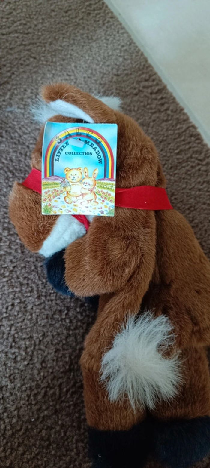 Marionnette cheval peluche salco - photo numéro 4