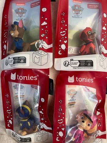 Lot de 4 Tonies Pat’Patrouille