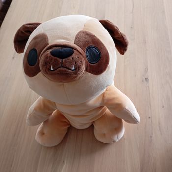 Peluche lestée Zuru hug a lumps carlin neuf avec étiquette OLLY