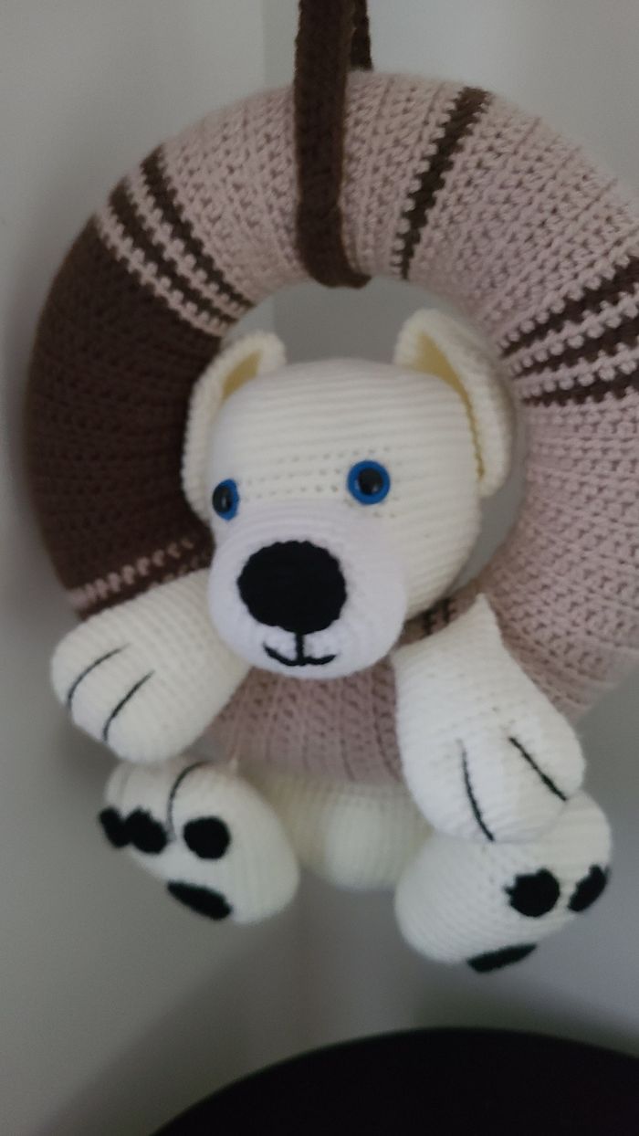 Anneau décoratif au crochet : - photo numéro 5