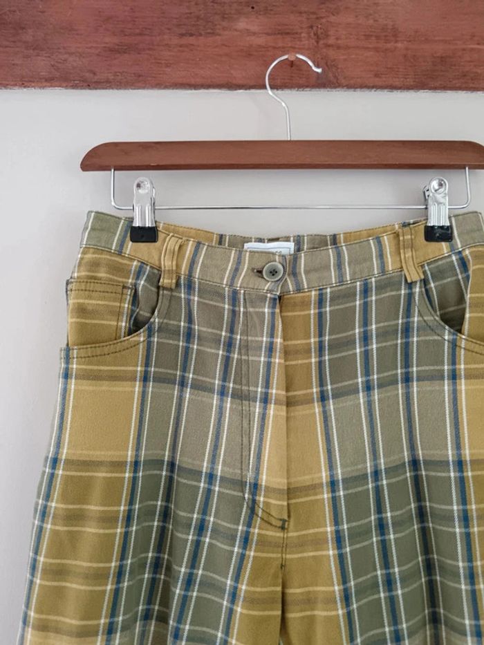 Pantalon à carreaux Cyrillus - photo numéro 5