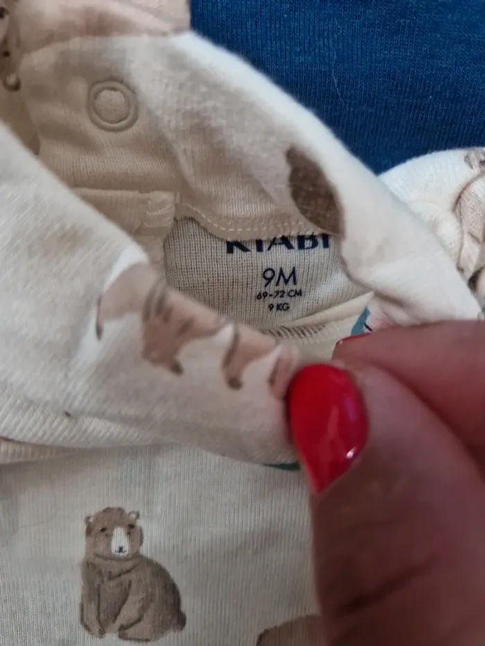 Lot 3 bodies  col roulé 9 mois - photo numéro 2