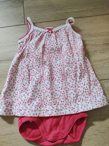 Robe body petit bateau 6 mois