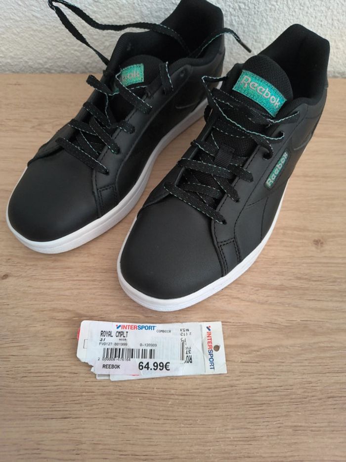 👟 Basket femme Reebok Royal Complete noires FV0127 taille 37 - photo numéro 6