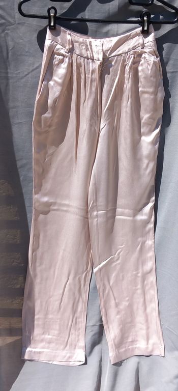 Pantalon satiné taille 32