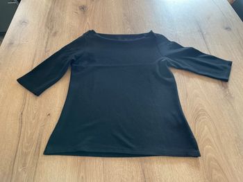 Tshirt noir Camaïeu taille S