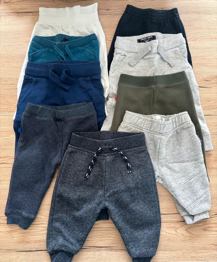 Lot 9 joggings 3 mois
