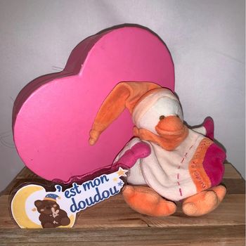 DDC95 doudou oiseau banjo doudou et compagnie