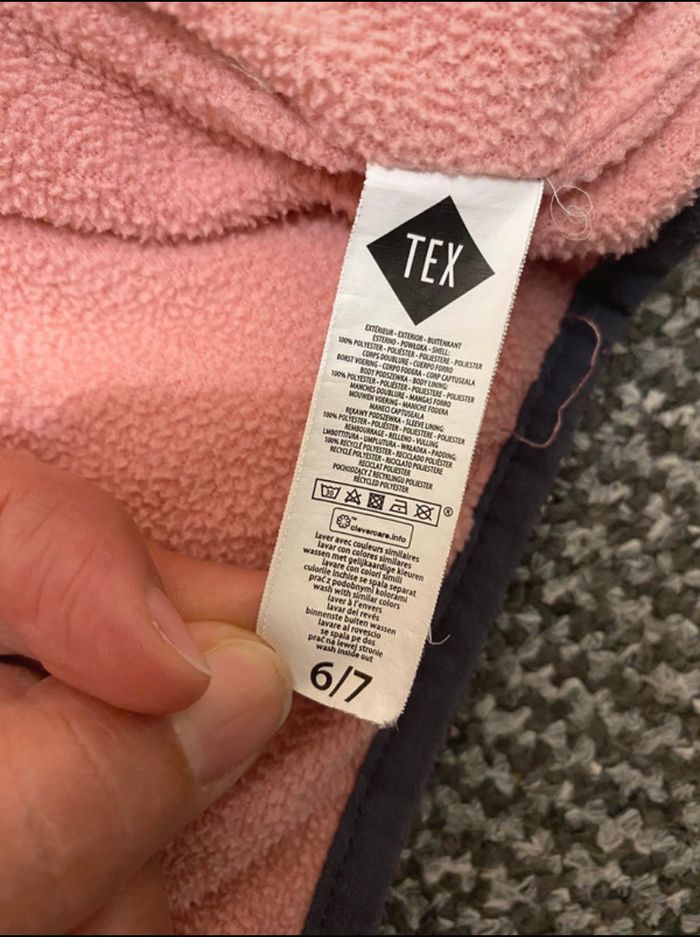 Doudoune chaude rose Tex - photo numéro 6